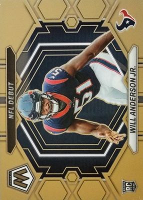 Will Anderson Jr. 2023 Mosaic #ND-19 NFL Debut Price Guide 