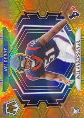 Will Anderson Jr. 2023 Mosaic #ND-19 NFL Debut Price Guide 