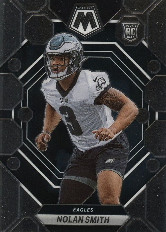 Nolan Smith Jr. 2023 Mosaic #353 Base Rookie SGC 10