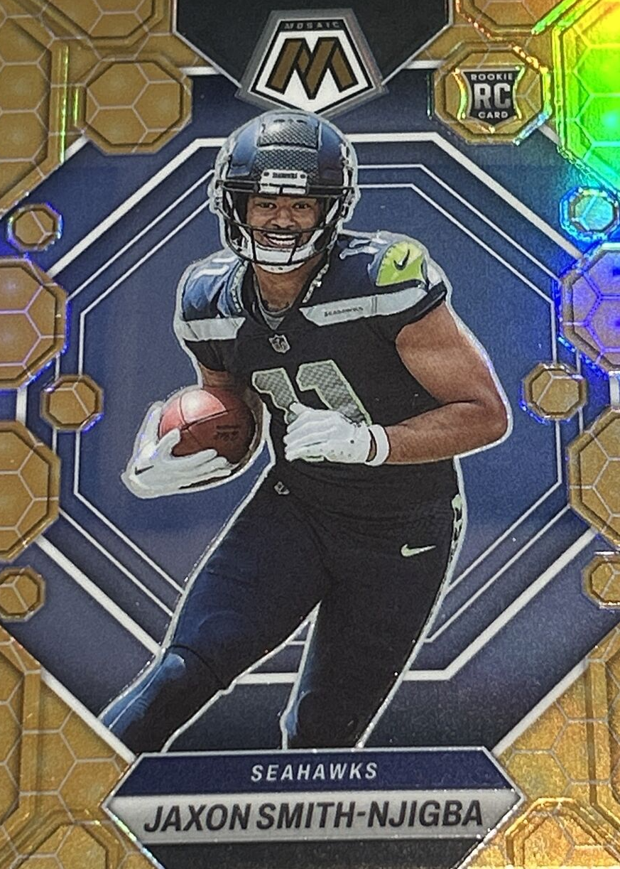 Jaxon Smith-Njigba 2023 Mosaic #331 Honeycomb /(SSP) Price Guide