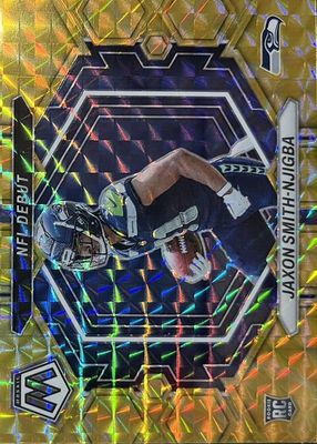 2023 Mosaic #ND-12 NFL Debut - Reactive Yellow