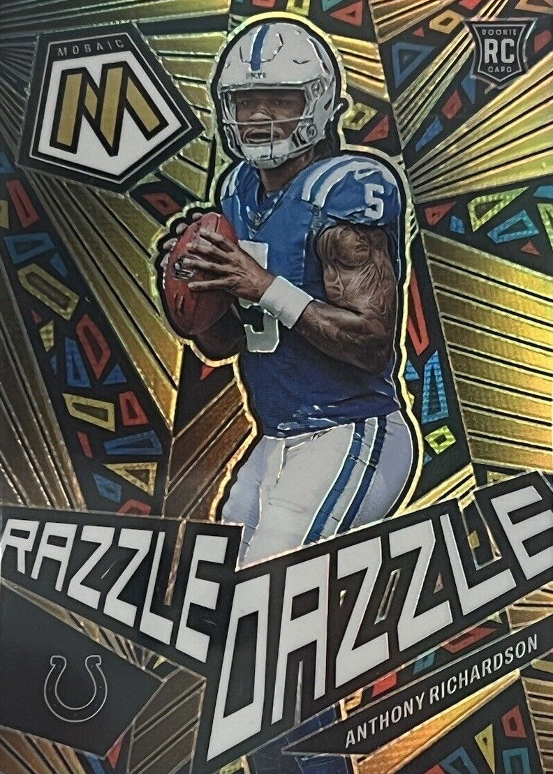 Anthony Richardson 2023 Mosaic #RD-17 Razzle Dazzle /(SSP) Price
