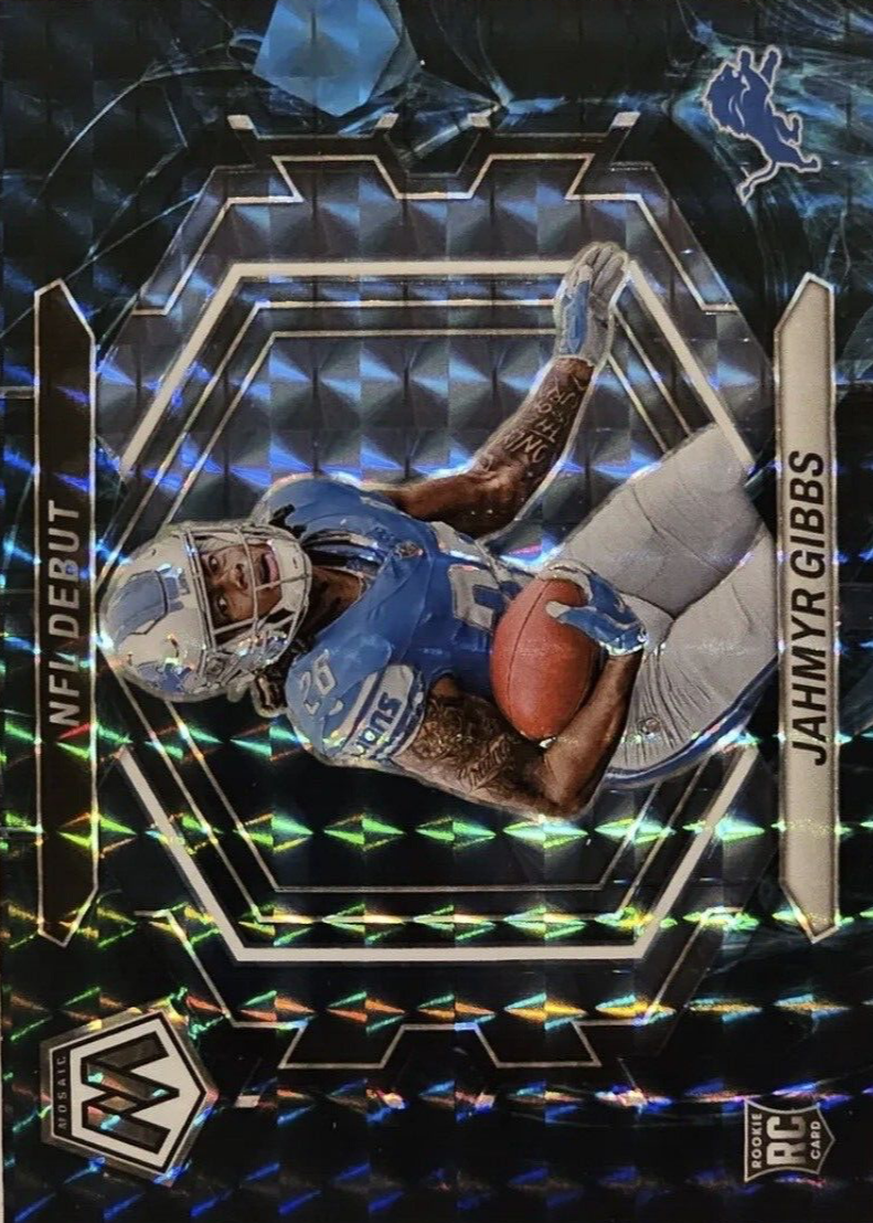Jahmyr Gibbs 2023 Mosaic #ND-10 NFL Debut - Genesis /(SSP) Price