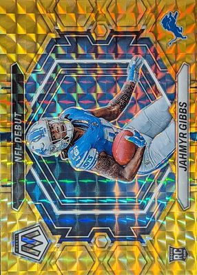 2023 Mosaic #ND-10 NFL Debut - Reactive Yellow