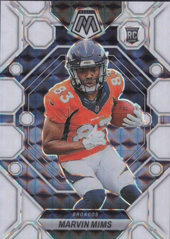 Marvin Mims 2023 Mosaic #346 White /25 Price Guide - Sports Card Investor