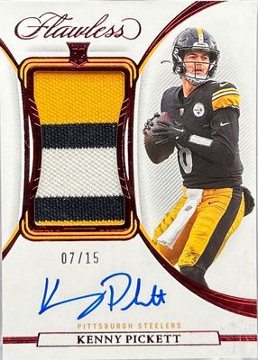 2022 Flawless #RPA-KP Rookie Patch Auto - Ruby /15