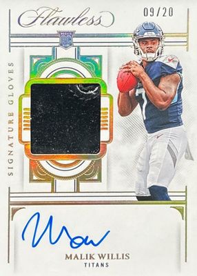 2022 Flawless #SG-MW Signature Gloves /20