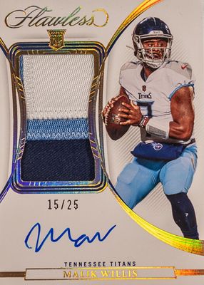 2022 Flawless #RPA-MW Rookie Patch Auto /25
