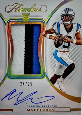 2022 Flawless #RPA-MC Rookie Patch Auto /25