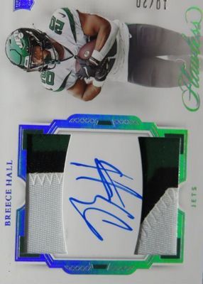 2022 Flawless #RDP-BH Rookie Dual Patch Auto - Silver /20