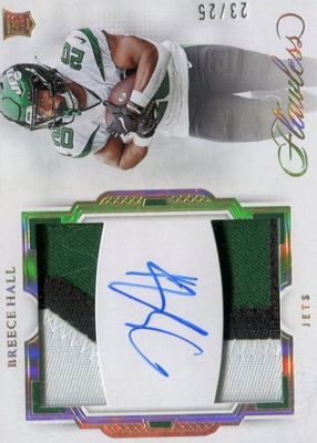 2022 Flawless #RDP-BH Rookie Dual Patch Auto /25