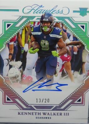 2022 Flawless #RFS-KW Rookie Frame Signatures - Silver (/20)