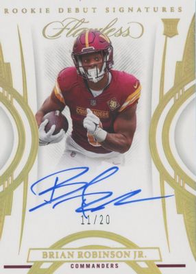 2022 Flawless #RDS-BR Rookie Debut Signatures (/20)