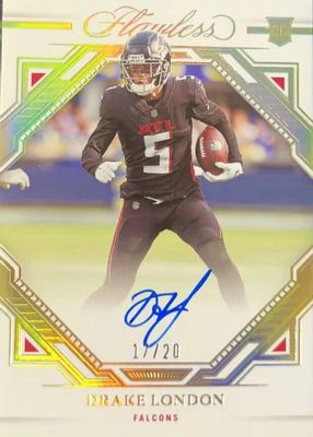 2022 Flawless #RFS-DL Rookie Frame Signatures (/20)