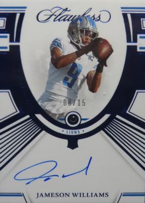 2022 Flawless #RGM-JW Rookie Gems Signatures - Sapphire /15