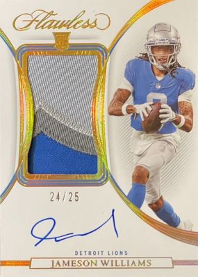2022 Flawless #RPA-JW Rookie Patch Auto /25