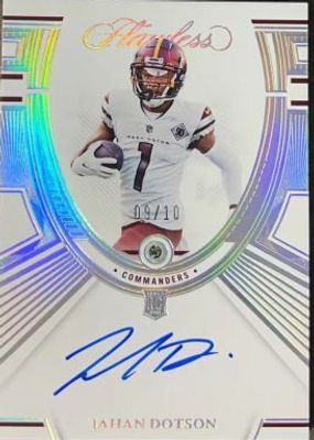 2022 Flawless #RGM-JD Rookie Gems Signatures - Diamond /10