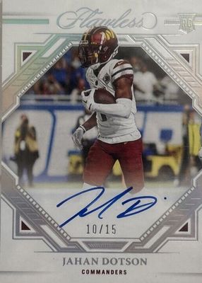 2022 Flawless #RFS-JD Rookie Frame Signatures - Silver (/15)