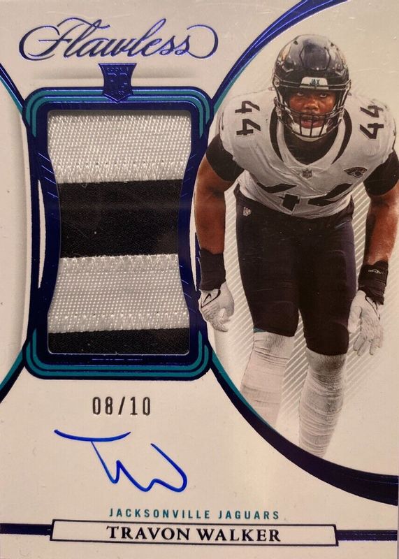 2022 Flawless #RPA-TW Rookie Patch Auto - Sapphire /10