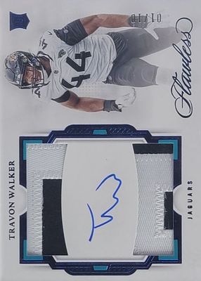 2022 Flawless #RDP-TW Rookie Dual Patch Auto - Sapphire /10