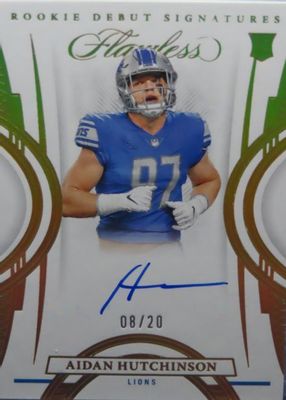 2022 Flawless #RDS-AH Rookie Debut Signatures (/20)