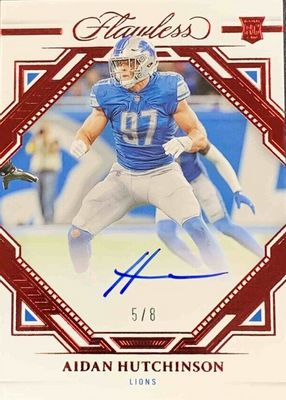 2022 Flawless #RFS-AH Rookie Frame Signatures - Ruby (/8)