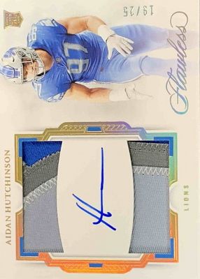 2022 Flawless #RDP-AH Rookie Dual Patch Auto /25