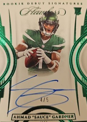 2022 Flawless #RDS-AG Rookie Debut Signatures - Emerald /5
