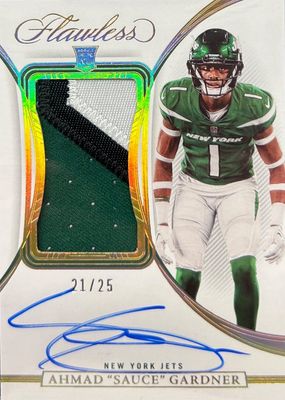 2022 Flawless #RPA-AG Rookie Patch Auto /25