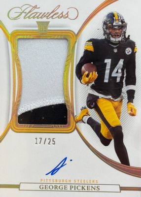 2022 Flawless #RPA-GP Rookie Patch Auto /25