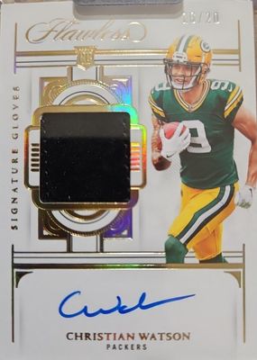 2022 Flawless #SG-CW Signature Gloves /20