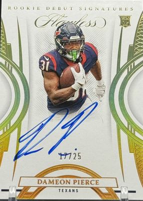 2022 Flawless #RDS-DP Rookie Debut Signatures (/25)