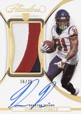 2022 Flawless #RPA-DP Rookie Patch Auto /25