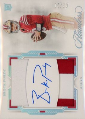 2022 Flawless #RDP-BP Rookie Dual Patch Auto - Silver /20