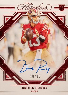 2022 Flawless #RFS-BP Rookie Frame Signatures - Ruby (/10)
