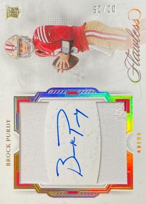 2022 Flawless #RDP-BP Rookie Dual Patch Auto /25