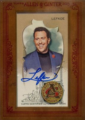 2023 Topps Allen & Ginter #MA-ALE Framed Mini Auto