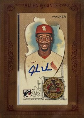 2023 Topps Allen & Ginter #MA-JW Framed Mini Auto