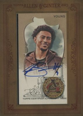 2023 Topps Allen & Ginter #MA-BY Framed Mini Auto