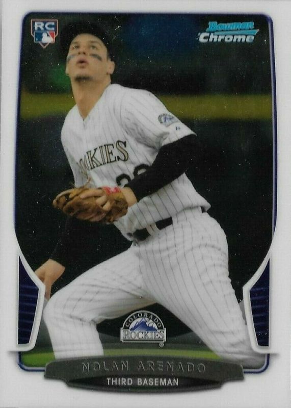 Nolan Arenado 2013 Bowman Chrome #24 Base Rookie BGS 10 PRISTINE