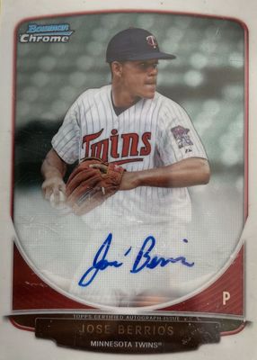 2013 Bowman Chrome #BCA-JB Prospect Auto