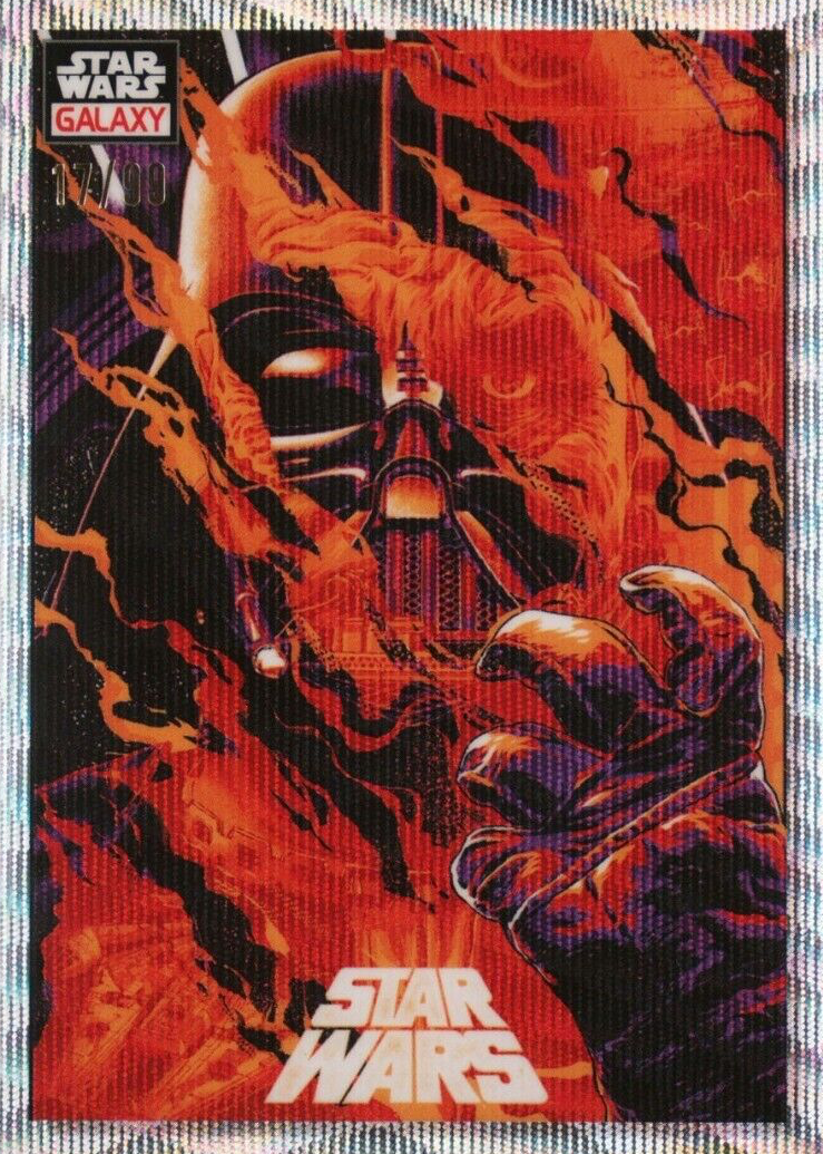 Topps - 99枚限定 Star Wars Galaxy Chrome AM-6 2022 Topps Chrome Star Wars Galaxy #99 Wedge Antilles | eBay
