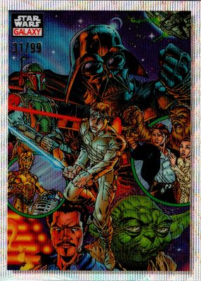 2023 Topps Chrome Star Wars Galaxy #40 Wave Refractor /99