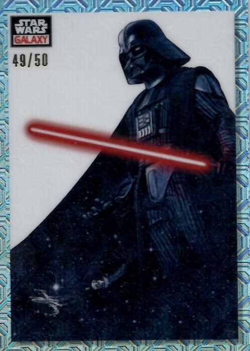 Dark Side 2023 Topps Chrome Star Wars Galaxy #92 Mojo Refractor