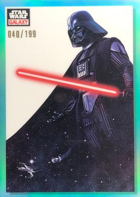 2023 Topps Chrome Star Wars Galaxy #92 Aqua Refractor /199