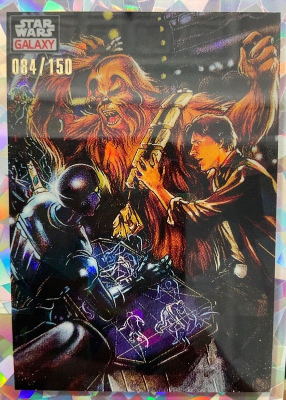 2023 Topps Chrome Star Wars Galaxy #23 Atomic Refractor /150