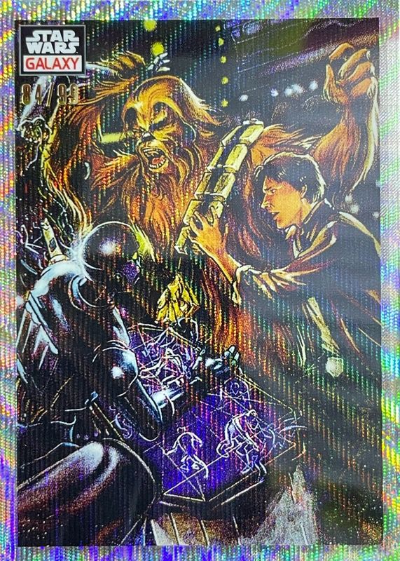 2023 Topps Chrome Star Wars Galaxy #23 Wave Refractor /99