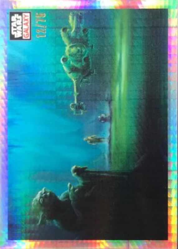 2023 Topps Chrome Star Wars Galaxy #87 Prism Refractor /75