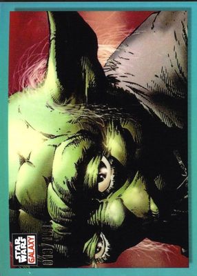 2023 Topps Chrome Star Wars Galaxy #2 Aqua Refractor /199