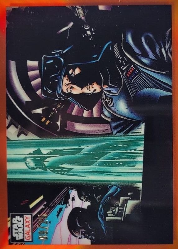 2023 Topps Chrome Star Wars Galaxy #4 Orange Refractor /25